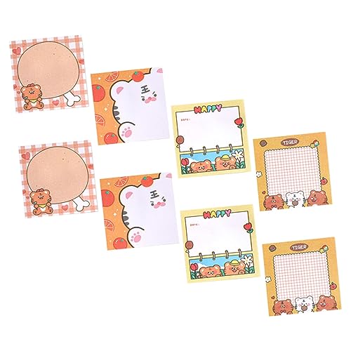 Angoily 8 Stück Buntes Haftnotizen Selbstklebende Notizzettel Verschiedenen Farben für Büro Schule und Zuhause Praktische Erinnerungsblätter mit Wiederverwendbarem Kleber Angoily 8 Stück Buntes Haftnotizen Selbstklebende Notizzettel Verschiedenen Farben für Büro Schule und Zuhause Praktische Erinnerungsblätter mit Wiederverwendbarem Kleber von Angoily