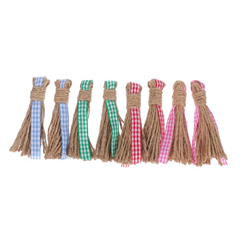 Angoily 8 Stück DIY Quasten Holzperlen Teiliges Handgemachtes Zubehör für Bastelprojekte Einzigartige Ornamente und Sicher und Langlebig Angoily 8 Stück DIY Quasten Holzperlen Teiliges Handgemachtes Zubehör für Bastelprojekte Einzigartige Ornamente und Sicher und Langlebig von Angoily