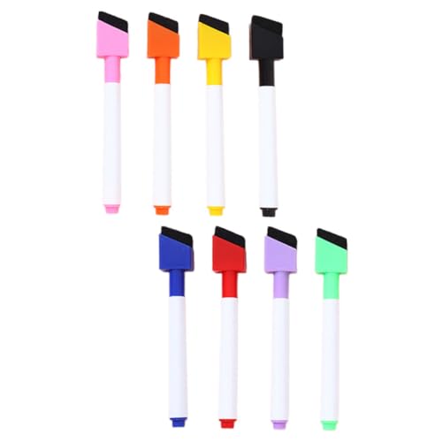 Angoily 8 Stück Farbkernlöschbare Stift Macher Pastell Farbe Farbig Wischen Lebendig Trocken Abwischbare Marker Für Radiergummis Planke Hat Tafel Klassenzimmer Multi Weiß Plastik Angoily 8 Stück Farbkernlöschbare Stift Macher Pastell Farbe Farbig Wischen Lebendig Trocken Abwischbare Marker Für Radiergummis Planke Hat Tafel Klassenzimmer Multi Weiß Plastik von Angoily