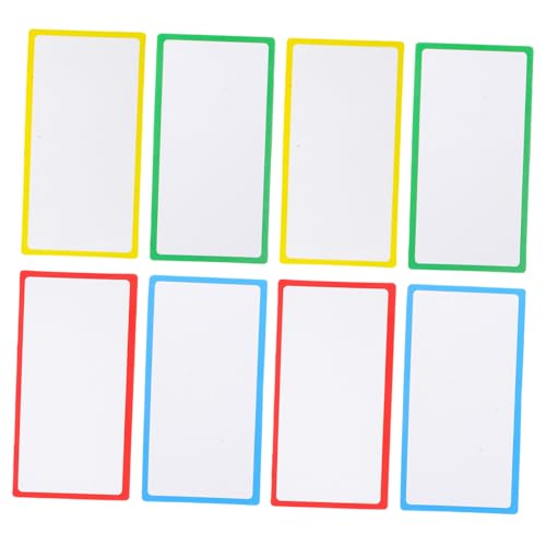 Angoily 8 Stück Löschbarer Name Post Trocken Löschen Magnetetiketten Für Klassenzimmer Aufkleber Blau Magnetische, Trocken Abwischbare Etiketten Klebrig Farbig Brief Weich Magnetisch von Angoily