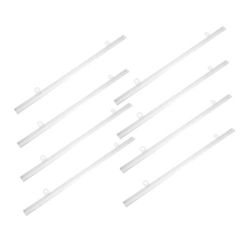Angoily 8 Stück PVC Posterrahmen Teiliges Platzsparende Praktische Kunststoff Hängestangen für Werbung Einfaches Aufhängen von Bannern und Plakaten im Supermarkt und Einkaufszentrum Angoily 8 Stück PVC Posterrahmen Teiliges Platzsparende Praktische Kunststoff Hängestangen für Werbung Einfaches Aufhängen von Bannern und Plakaten im Supermarkt und Einkaufszentrum von Angoily