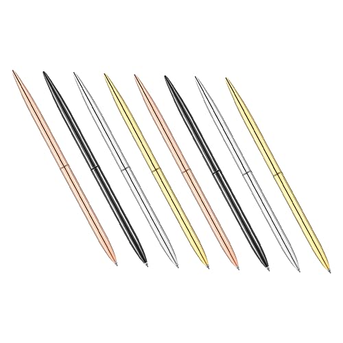 Angoily 8 Stück Plastiktisch Platzieren Stifte Für Die Schule Goldener Stift Ball Stifte Masse Kugelschreiber Schreibstifte Im Nordischen Stil Schülern Briefpapier Metall Angoily 8 Stück Plastiktisch Platzieren Stifte Für Die Schule Goldener Stift Ball Stifte Masse Kugelschreiber Schreibstifte Im Nordischen Stil Schülern Briefpapier Metall von Angoily