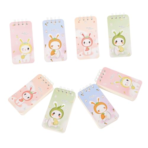 Angoily 8 Stück Spiral Notizblöcke mit Fruchtigem Muster Praktische Memo Pads für Schule und Büro für Einkaufslisten und Erinnerungen Angoily 8 Stück Spiral Notizblöcke mit Fruchtigem Muster Praktische Memo Pads für Schule und Büro für Einkaufslisten und Erinnerungen von Angoily