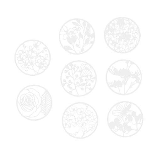 Angoily 8 Stück Teiliges Blumenmuster Schablonen Wiederverwendbare Kunststoff Malvorlagen für Scrapbooking Diy Handwerk und Wanddekoration Sicher Waschbar und Langlebig Angoily 8 Stück Teiliges Blumenmuster Schablonen Wiederverwendbare Kunststoff Malvorlagen für Scrapbooking Diy Handwerk und Wanddekoration Sicher Waschbar und Langlebig von Angoily