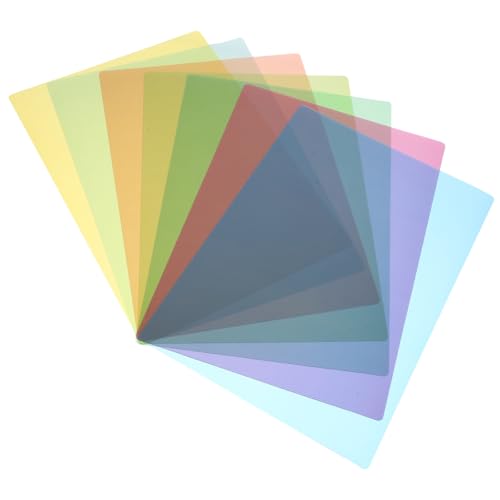 Angoily 8 Stück Teiliges Bunter Pet Lesehilfen Lesestreifen für Transparente Lesezeichen aus Kunststoff zur Leseförderung bei Legasthenie Farbige Markierungsstreifen zur Angoily 8 Stück Teiliges Bunter Pet Lesehilfen Lesestreifen für Transparente Lesezeichen aus Kunststoff zur Leseförderung bei Legasthenie Farbige Markierungsstreifen zur von Angoily