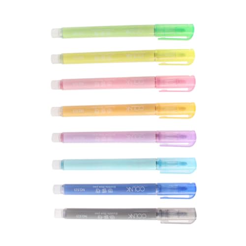Angoily 8 Stück Teiliges Glitzer Gelstifte mit Doppel für Zeichnen und Diy Projekte Fluoreszierende Marker für Schule Basteln und Kritzeln Angoily 8 Stück Teiliges Glitzer Gelstifte mit Doppel für Zeichnen und Diy Projekte Fluoreszierende Marker für Schule Basteln und Kritzeln von Angoily