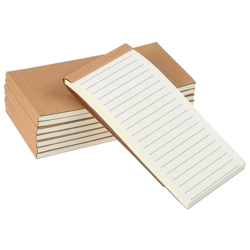 Angoily 8 Stück Teiliges Kleine Notizblöcke mit Linierten Handliche Memo Pads für Schule Büro Zuhause Kompakte Schreibblöcke zum Einfachen Notieren und Mitnehmen im Taschenformat von Angoily