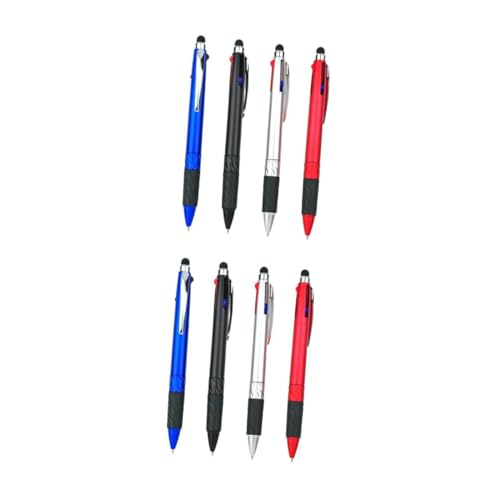 Angoily 8 Stück Teiliges Kugelschreiber mit Stylus Medium Spitzen Metallische Mine Glattes Schreiben Langlebig Komfortabel für Meetings und Touchscreens Vielseitig Einsetzbar Angoily 8 Stück Teiliges Kugelschreiber mit Stylus Medium Spitzen Metallische Mine Glattes Schreiben Langlebig Komfortabel für Meetings und Touchscreens Vielseitig Einsetzbar von Angoily