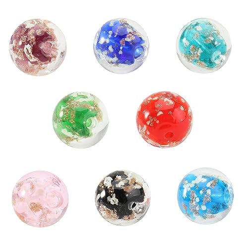 Angoily 8 Stück Teiliges Nachtlichter Leuchtenden Glasperlen Diy Schmuckzubehör für Armbänder und Ohrringe Rot Blau Grün Schwarz Lila Angoily 8 Stück Teiliges Nachtlichter Leuchtenden Glasperlen Diy Schmuckzubehör für Armbänder und Ohrringe Rot Blau Grün Schwarz Lila von Angoily