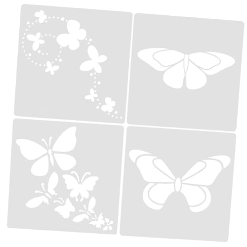 Angoily 8 Stück Teiliges Schablonen für Malerei und Basteln Wiederverwendbare Schmetterlinge Schablonen Pet für Scrapbooking Kinderprojekte und Dekoration Angoily 8 Stück Teiliges Schablonen für Malerei und Basteln Wiederverwendbare Schmetterlinge Schablonen Pet für Scrapbooking Kinderprojekte und Dekoration von Angoily