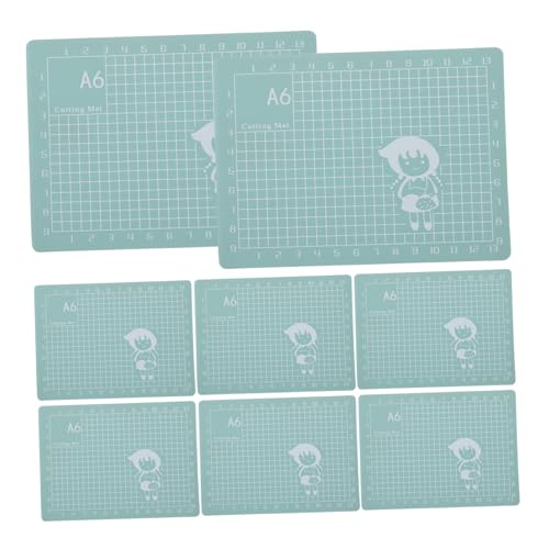 Angoily 8 Stück Teiliges Schneidematten- Rutschfestes Doppelseitiges PVC Schneidebrett mit Präzisem Gitternetz Kindersicherer Bastelunterlage für Scrapbooking Nähen und DIY Projekte Angoily 8 Stück Teiliges Schneidematten- Rutschfestes Doppelseitiges PVC Schneidebrett mit Präzisem Gitternetz Kindersicherer Bastelunterlage für Scrapbooking Nähen und DIY Projekte von Angoily