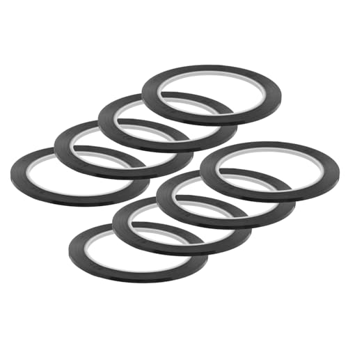 Angoily 8 Stück Teiliges Selbstklebendes Schwarzes Klebeband für Whiteboards Markieren Zeichnen und Gestalten von Kunstwerken Verschiedenen Oberflächen Angoily 8 Stück Teiliges Selbstklebendes Schwarzes Klebeband für Whiteboards Markieren Zeichnen und Gestalten von Kunstwerken Verschiedenen Oberflächen von Angoily