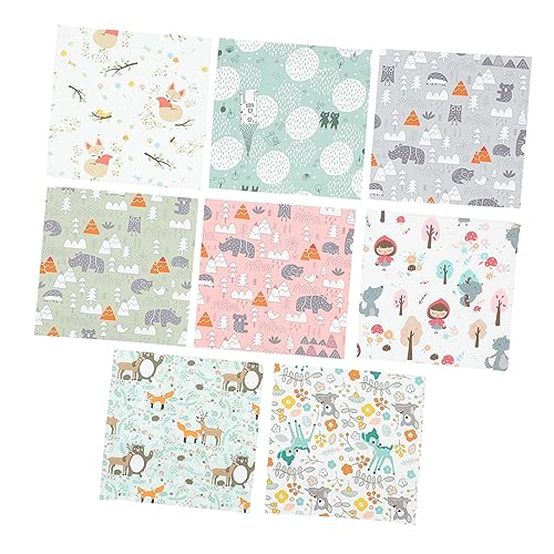 Angoily 8 Teiliges Bedrucktes Stoffset Stoffquadrate Patchwork Materialien Quiltstoff Gemusterter Ditsy Druck Kinderfarbe Stoffbündel Für Handarbeiten Stoffdrucke Stoffreste Angoily 8 Teiliges Bedrucktes Stoffset Stoffquadrate Patchwork Materialien Quiltstoff Gemusterter Ditsy Druck Kinderfarbe Stoffbündel Für Handarbeiten Stoffdrucke Stoffreste von Angoily
