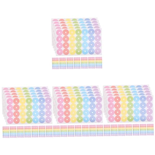 Angoily 80 Blatt Lochverstärkungsaufkleber Selbstklebende Etiketten für Locher für Loseblattpapier Stabil und Einfach zu Verwenden für Planer und Diy Projekte von Angoily