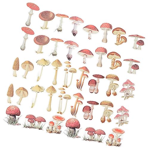Angoily 80 Blatt Vintage Pflanzen Scrapbook Sticker Set Dekorative Aufkleber für Diy Handkonten und Fotoalben Kreative Gestaltung für Notizbücher Tagebücher und Kalender Pakete von Angoily