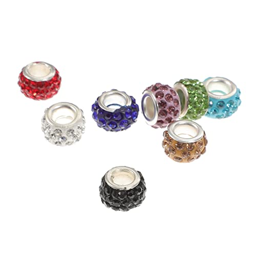 Angoily 80 Stück Glasperlen Für Schmuckherstellung Armbänder Armschlinge Spacer-charm-perlen Armbandperlen Perlen Für Heimwerker Gefüllte Abstandsperlen Polymer-ton Angoily 80 Stück Glasperlen Für Schmuckherstellung Armbänder Armschlinge Spacer-charm-perlen Armbandperlen Perlen Für Heimwerker Gefüllte Abstandsperlen Polymer-ton von Angoily