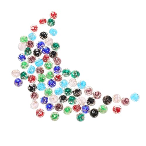 Angoily 80 Stück Leuchtende Glasperlen Diy Schmuckperlen zum Auffädeln für Halsketten Armbänder Bunte Abstandshalter Lose Perlen zum Basteln Angoily 80 Stück Leuchtende Glasperlen Diy Schmuckperlen zum Auffädeln für Halsketten Armbänder Bunte Abstandshalter Lose Perlen zum Basteln von Angoily