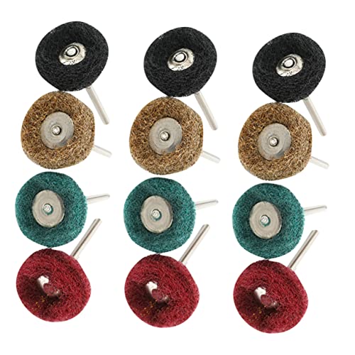 Angoily 80 Stück Schleifkopf aus Nylon Puffing Schleifer Schleifen wolle Puffer Schleifmaschinenzubehör Schleifkopf Set Schleifscheibensatz werkzeug Polierrad Polierscheibe für Bohrer Angoily 80 Stück Schleifkopf aus Nylon Puffing Schleifer Schleifen wolle Puffer Schleifmaschinenzubehör Schleifkopf Set Schleifscheibensatz werkzeug Polierrad Polierscheibe für Bohrer von Angoily