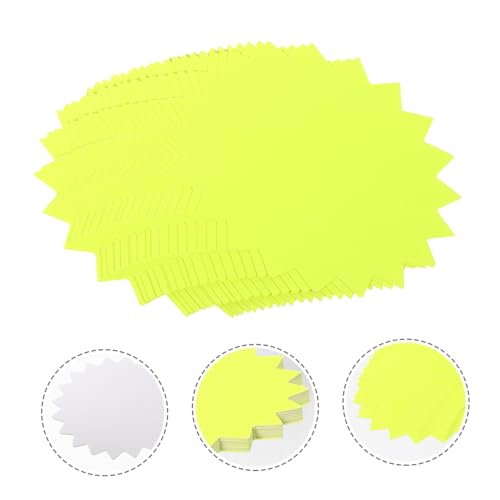 Angoily 80 Stück Teiliges Preisetiketten Mittlere Gelb Praktische Fluoreszierende Preisschilder für Supermarkt Einzelhandel und Verkaufsaktionen Einfache Anwendung für Warenkennzeichnung Angoily 80 Stück Teiliges Preisetiketten Mittlere Gelb Praktische Fluoreszierende Preisschilder für Supermarkt Einzelhandel und Verkaufsaktionen Einfache Anwendung für Warenkennzeichnung von Angoily