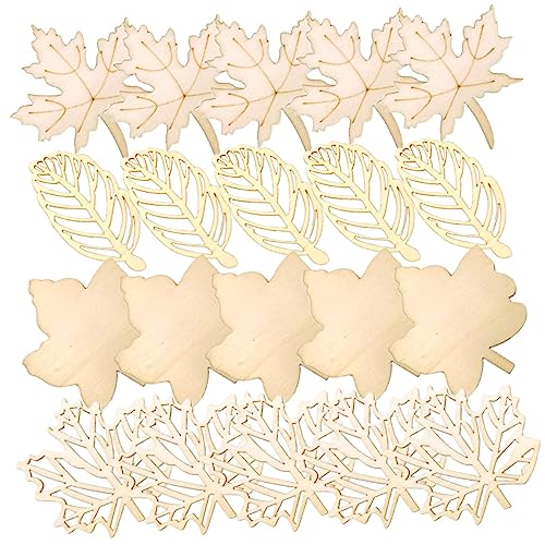 Angoily 80 Stück dekorative Holzspäne Ausschnitte Dekorationen Blätter Stichworte Holzschmuck Holzverzierungen Holzblattformen für unbemalter Blattausschnitt Holzausschnitt Angoily 80 Stück dekorative Holzspäne Ausschnitte Dekorationen Blätter Stichworte Holzschmuck Holzverzierungen Holzblattformen für unbemalter Blattausschnitt Holzausschnitt von Angoily