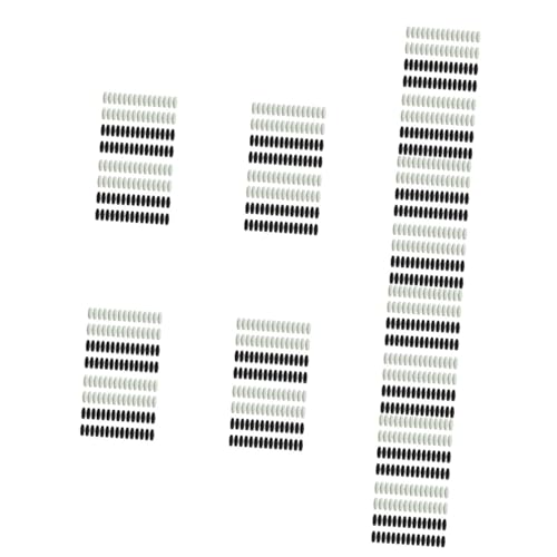 Angoily 800 Stk. Teiliges Kunststoff Sicherheitsverschlüsse Robuste Breakaway Clips für DIY Schmuck Armbänder Schlüsselanhänger Langlebig Leicht für Kordeln und Bänder in Schwarz und Weiß Angoily 800 Stk. Teiliges Kunststoff Sicherheitsverschlüsse Robuste Breakaway Clips für DIY Schmuck Armbänder Schlüsselanhänger Langlebig Leicht für Kordeln und Bänder in Schwarz und Weiß von Angoily