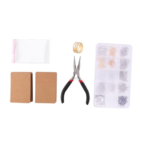 Angoily 800 Stück Diy Ohrhaken Zubehör Set Teiliges Set für Handgemachte Ohrringe Gemischte Farben für Schmuckherstellung und Bastelprojekte von Angoily