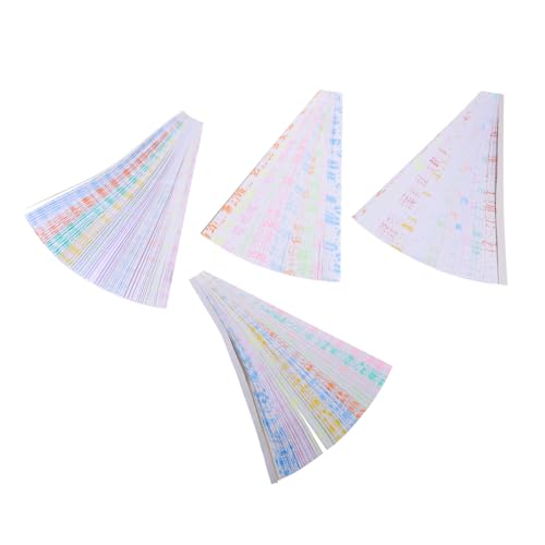 Angoily 840 Stück Sternepapier für Handkunst Dekoration farbig bunt hängend origami star paper origami papierstreifen Papiersterne-Set papiersterne set Origami -Papiere Sternenpapier von Angoily