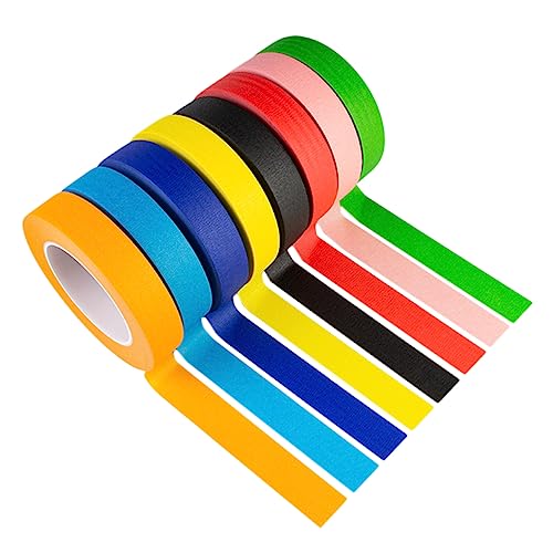 Angoily 8Rollen Washi Tape Reißbare DIY Klebebänder für Scrapbooking Journal Planer Kunstprojekte Breit Vielseitige Bastelmaterialien Angoily 8Rollen Washi Tape Reißbare DIY Klebebänder für Scrapbooking Journal Planer Kunstprojekte Breit Vielseitige Bastelmaterialien von Angoily
