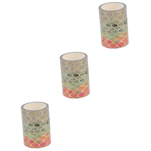 Angoily 9 Rollen Scrapbooking Washi Tape Goldgeprägtes Dekoratives Klebeband Wiederverwendbar Handreißbar Selbstklebend für DIY Bastelprojekte und Tagebuchgestaltung Angoily 9 Rollen Scrapbooking Washi Tape Goldgeprägtes Dekoratives Klebeband Wiederverwendbar Handreißbar Selbstklebend für DIY Bastelprojekte und Tagebuchgestaltung von Angoily