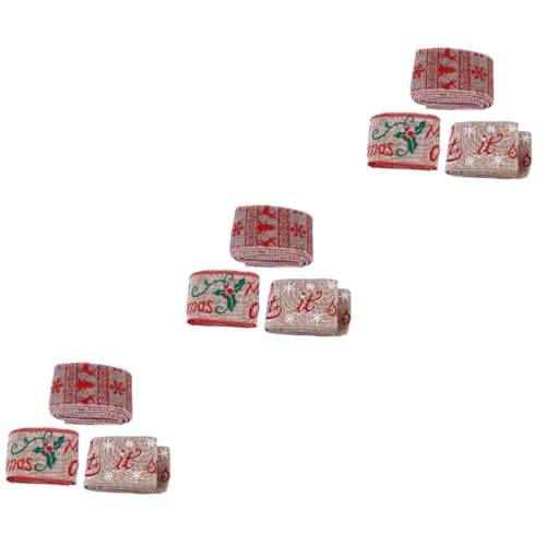 Angoily 9 Stck. Teiliges Weihnachts DIY Geschenkband aus Langlebigem Hautfreundlichem Material für Geschenkverpackung Bastelarbeiten Party und Wohnungsdekoration Stilvolle Schleifen für Angoily 9 Stck. Teiliges Weihnachts DIY Geschenkband aus Langlebigem Hautfreundlichem Material für Geschenkverpackung Bastelarbeiten Party und Wohnungsdekoration Stilvolle Schleifen für von Angoily