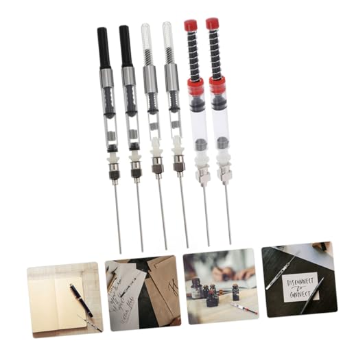 Angoily 9 Stück Teiliges Füllfederhalter Tintenabsorber Wiederverwendbar Leicht und Handlich Geeignet für Standard Patronen Langlebiges Material Praktische Nachfüllhilfe für Schule und Angoily 9 Stück Teiliges Füllfederhalter Tintenabsorber Wiederverwendbar Leicht und Handlich Geeignet für Standard Patronen Langlebiges Material Praktische Nachfüllhilfe für Schule und von Angoily