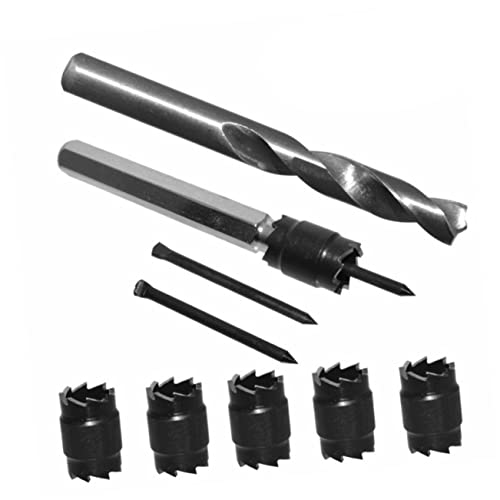 Angoily 9 Stück Teiliges Hochgeschwindigkeits Stichschweißbohrer Set Effiziente Schneidwerkzeuge für Präzises Schweißen für Automobil und Metallverarbeitung Angoily 9 Stück Teiliges Hochgeschwindigkeits Stichschweißbohrer Set Effiziente Schneidwerkzeuge für Präzises Schweißen für Automobil und Metallverarbeitung von Angoily