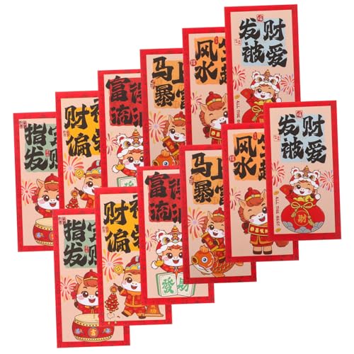 Angoily 90 Stück Jahr des Pferdroten Pakets Traditionelle chinesische rote Umschläge Mondjahr rote Geldtasche frühlingsfest umschlag 2026 chinesische Neujahrstaschen Papier Angoily 90 Stück Jahr des Pferdroten Pakets Traditionelle chinesische rote Umschläge Mondjahr rote Geldtasche frühlingsfest umschlag 2026 chinesische Neujahrstaschen Papier von Angoily