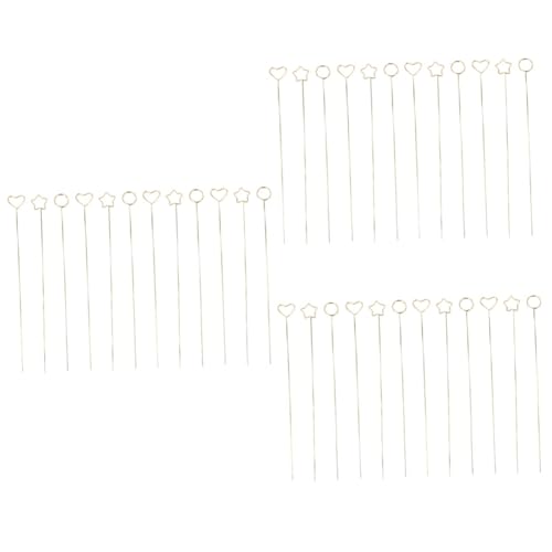 Angoily 90 Stück Metall Kartenhalter Clips für Blumenarrangements Herz Stern Ring für Hochzeiten Partys Restaurants und Büro Nachrichten von Angoily