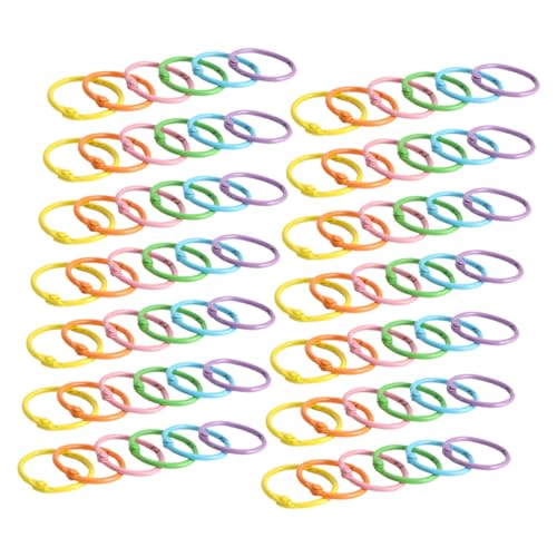 Angoily 90 Stück Teiliges Metall Clip Ring für Lose DIY Schlüsselanhänger Stabile Bastelringe für Büro Schule Fotos Karteikarten und Organisationszwecke Angoily 90 Stück Teiliges Metall Clip Ring für Lose DIY Schlüsselanhänger Stabile Bastelringe für Büro Schule Fotos Karteikarten und Organisationszwecke von Angoily