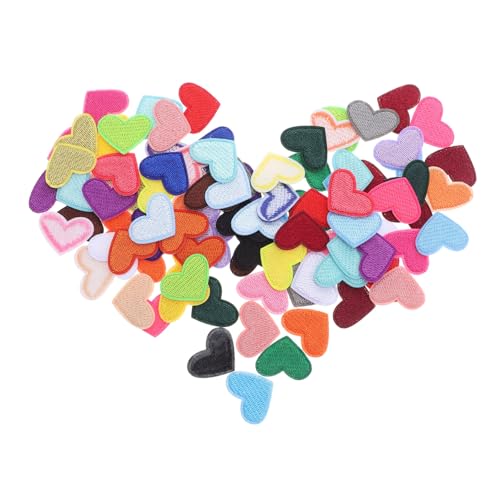 Angoily 93 Stück Teiliges Bestickte Herz-aufnäher Bunt zum Aufbügeln und Annähen Langlebige DIY Stoffapplikationen für Kleidung Reparatur und Individuelle Dekoration Angoily 93 Stück Teiliges Bestickte Herz-aufnäher Bunt zum Aufbügeln und Annähen Langlebige DIY Stoffapplikationen für Kleidung Reparatur und Individuelle Dekoration von Angoily