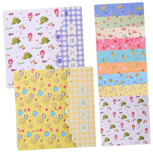 Angoily 96 Stück Teiliges Origami Bastelpapier für Handgemachtes Faltpapier Farben mit Weihnachtsmotiven für Kreative Diy Projekte und Bastelstunden von Angoily