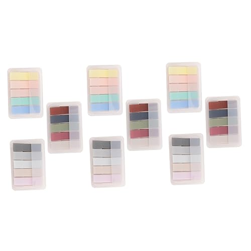 Angoily 9Sätze Klassifizierungs Sticker Haftnotizen für Buchseitenmarkierung Vielseitige Index Tabs Retro und Pastellfarben für Büro Schule und Zuhause Angoily 9Sätze Klassifizierungs Sticker Haftnotizen für Buchseitenmarkierung Vielseitige Index Tabs Retro und Pastellfarben für Büro Schule und Zuhause von Angoily