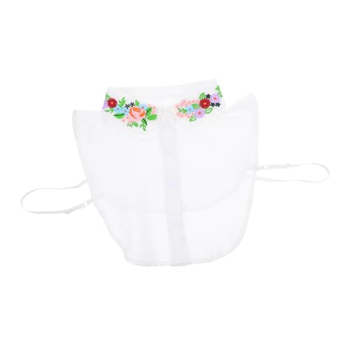 Angoily Abnehmbarer Damen Krageneinsatz aus Polyester Falscher Blusenkragen Atmungsaktiv und Angenehm Eleganter Fake Collar Passend für Modische Frauen Angoily Abnehmbarer Damen Krageneinsatz aus Polyester Falscher Blusenkragen Atmungsaktiv und Angenehm Eleganter Fake Collar Passend für Modische Frauen von Angoily