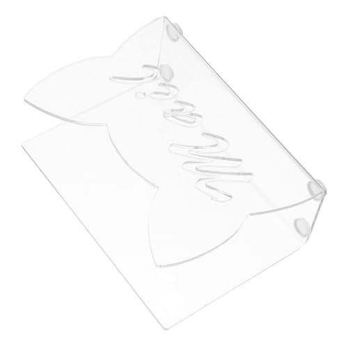 Angoily Acryl Briefablage für Schreibtisch Transparenter Dokumentenorganizer und Sortierer für Briefe Postkarten und Unterlagen im Home Office Kompakte und Stilvolle Aufbewahrungslösung Angoily Acryl Briefablage für Schreibtisch Transparenter Dokumentenorganizer und Sortierer für Briefe Postkarten und Unterlagen im Home Office Kompakte und Stilvolle Aufbewahrungslösung von Angoily