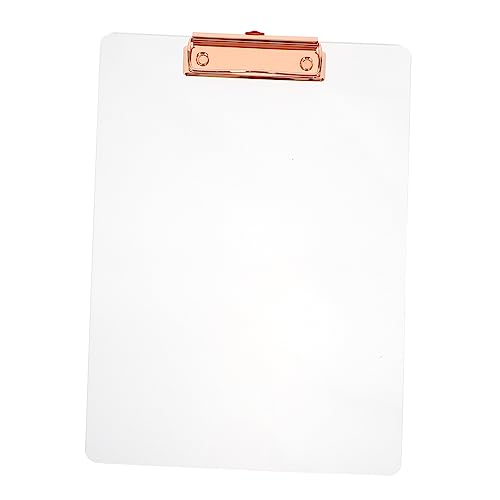 Angoily Acryl Clipboard Transparent Schreibbrett für Schüler Robustes und Clip Board für Schule Büro und Konferenzen Vielseitig Einsetzbar mit Feiner Verarbeitung Angoily Acryl Clipboard Transparent Schreibbrett für Schüler Robustes und Clip Board für Schule Büro und Konferenzen Vielseitig Einsetzbar mit Feiner Verarbeitung von Angoily