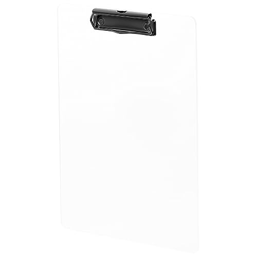 Angoily Acryl Klemmbrett Transparentes Clipboard für Büro Schule Leicht und Tragbar Datei Organizer mit Glatten Kanten für Konferenzen und Veranstaltungen Angoily Acryl Klemmbrett Transparentes Clipboard für Büro Schule Leicht und Tragbar Datei Organizer mit Glatten Kanten für Konferenzen und Veranstaltungen von Angoily