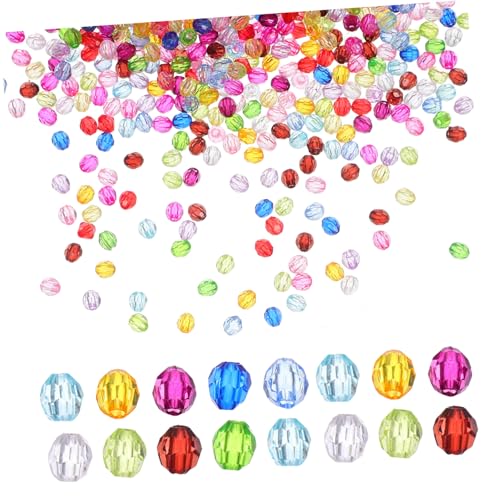 Angoily Acryl -vielfältige Perlen Schmuckherstellung facettierte Perlen Armband Bastelperlen für Armbänder für DIY haarschmuck lose Perle aus Kunststoff Perle basteln Plastik Angoily Acryl -vielfältige Perlen Schmuckherstellung facettierte Perlen Armband Bastelperlen für Armbänder für DIY haarschmuck lose Perle aus Kunststoff Perle basteln Plastik von Angoily