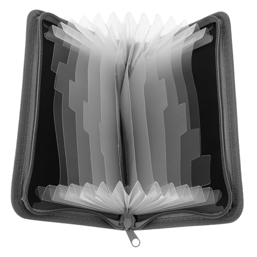 Angoily Akkordeontasche Für Rechnungen Quittungs Organizer Geld Organizer Für Bargeld Kleiner Akkordeon Ordner Aktenordner Dokumentenhalter In Legal Größe Rechnungs Organizer von Angoily