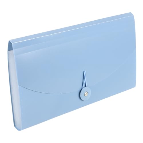 Angoily Akkordeontasche mit Umhängeband Veranstalter Schreibtisch-Organizer Dateiorganisator tragbar Ordner Quittungsdatei-Organizer Office-Datei-Organizer Büroorganisator Plastik Blau Angoily Akkordeontasche mit Umhängeband Veranstalter Schreibtisch-Organizer Dateiorganisator tragbar Ordner Quittungsdatei-Organizer Office-Datei-Organizer Büroorganisator Plastik Blau von Angoily