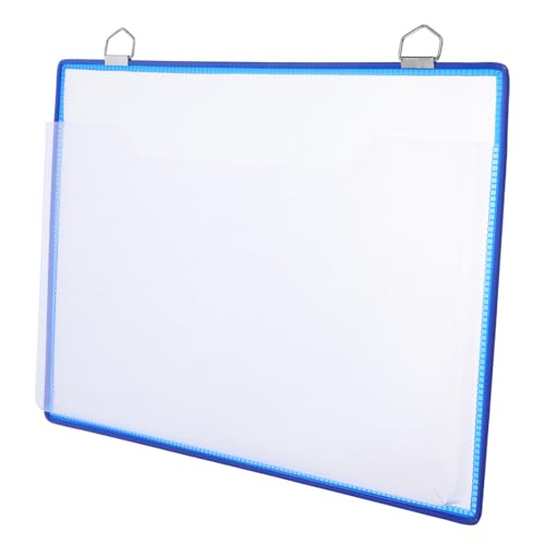 Angoily Aktentasche hängende Zeitschriftentasche Pastell Organizer zum Aufhängen von Ordnern aufbewahrungssack storage pockets Aktenhalter im Büro transparenter Dateicontainer Plastik Blue Angoily Aktentasche hängende Zeitschriftentasche Pastell Organizer zum Aufhängen von Ordnern aufbewahrungssack storage pockets Aktenhalter im Büro transparenter Dateicontainer Plastik Blue von Angoily
