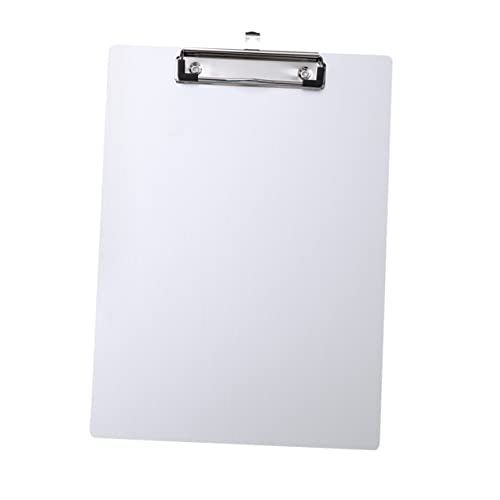 Angoily Aluminium Klemmbrett Metall Dokumentenhalter für Büro und Schule Robuste Schreibfläche Leicht Tragbar Silberfarbenes Design Angoily Aluminium Klemmbrett Metall Dokumentenhalter für Büro und Schule Robuste Schreibfläche Leicht Tragbar Silberfarbenes Design von Angoily