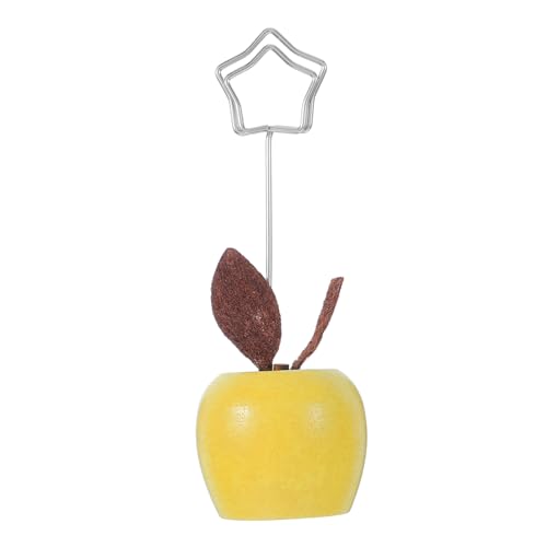 Angoily Apple Message Ordner büro dekoration Schlafzimmerdekor Memo-Clip Hochzeit Büroklammern notizpapierklemme Apfeldekorationen für die Küche Schreibtischschmuck Fotoclip Holz Yellow Angoily Apple Message Ordner büro dekoration Schlafzimmerdekor Memo-Clip Hochzeit Büroklammern notizpapierklemme Apfeldekorationen für die Küche Schreibtischschmuck Fotoclip Holz Yellow von Angoily