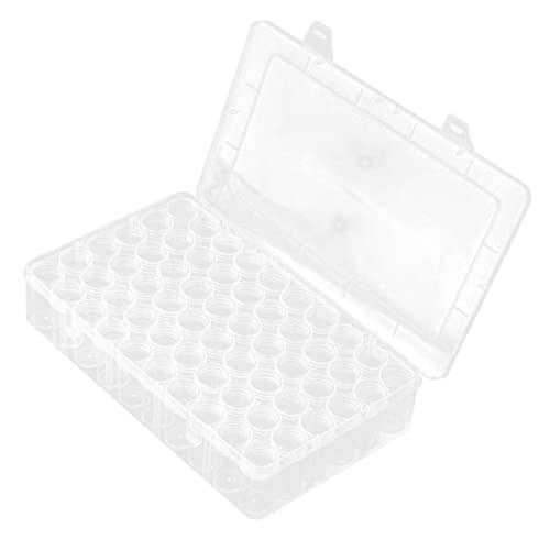 Angoily Aufbewahrungsbox für Schmuck mit Fächern für Ohrringe und Perlen Transparente Tragbare Kunststoff Organizer für Diy Zubehör und Kleine Gegenstände Angoily Aufbewahrungsbox für Schmuck mit Fächern für Ohrringe und Perlen Transparente Tragbare Kunststoff Organizer für Diy Zubehör und Kleine Gegenstände von Angoily