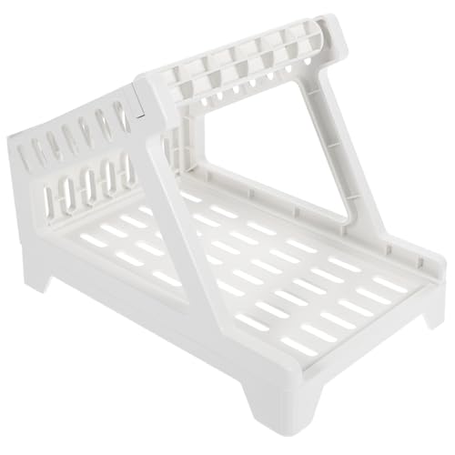 Angoily Barcode -maschinenpapierhalter Stand Inhaber Etikett Name Papierhalter Für Drucker Klebebandzubehör Aus Dem Supermarkt Druckerversorgung Druckerzubehör Weiß Abs von Angoily